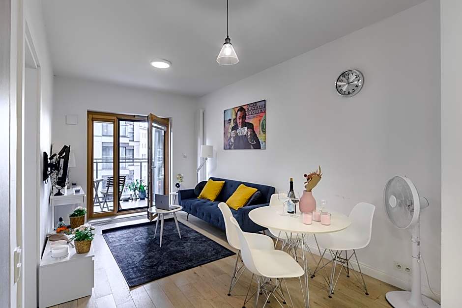 Lumina I Design 2-room Apartments I Parking I Balcony I Mennica Residence