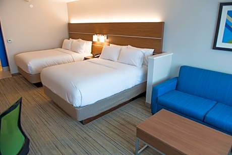 Queen Suite with Two Queen Beds and Sofa Bed