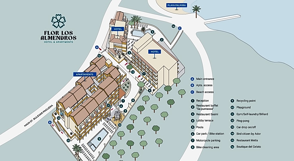 FLOR Los Almendros Apartamentos