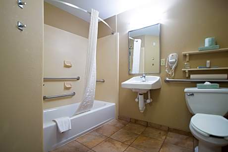 1 Queen Studio Suite Communications Accessible