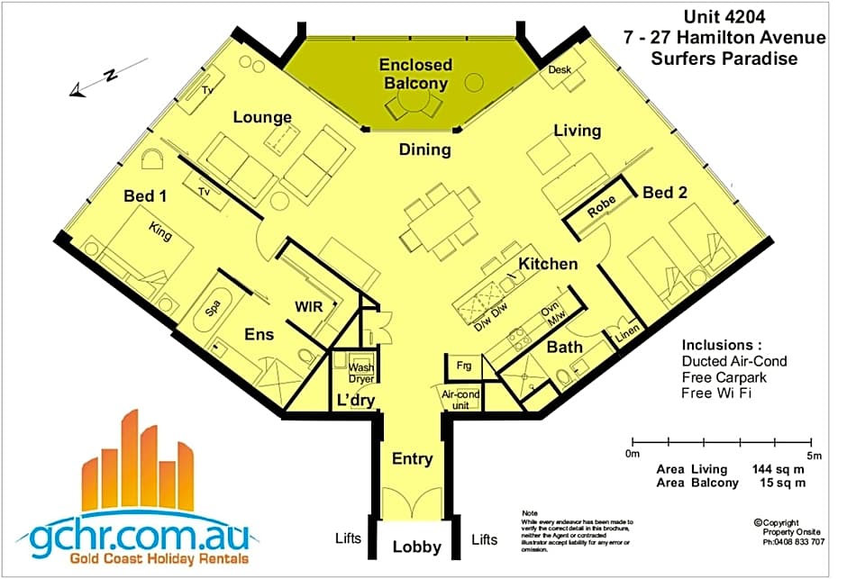 HR Surfers Paradise - Apartment 4204