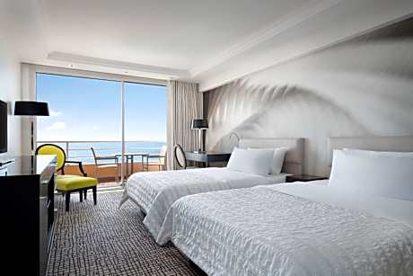 Deluxe, Guest room, 2 Double, Sea view, Balcony