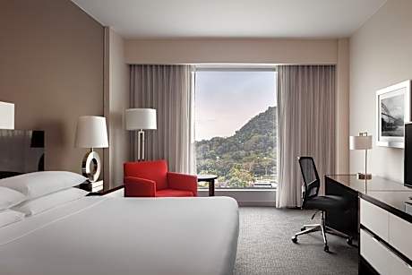 Deluxe King, Deluxe Guest Room, 1 King, City View, High Floor