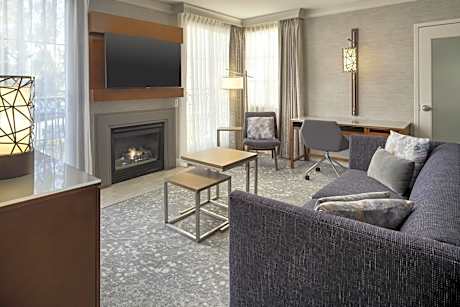 Suite, 1 Queen, Sofa bed, Fireplace