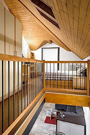 One-Bedroom Loft Apartment with Balcony