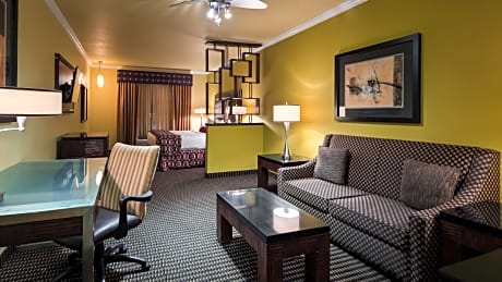 King Suite with Roll-In Shower - Disability Access