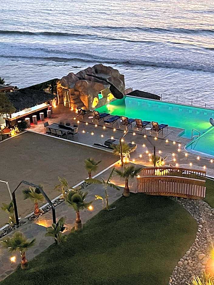 Half Acre Oceanfront Paradise With Private Pool, Jacuzzi, Fire Pit, Beach Access