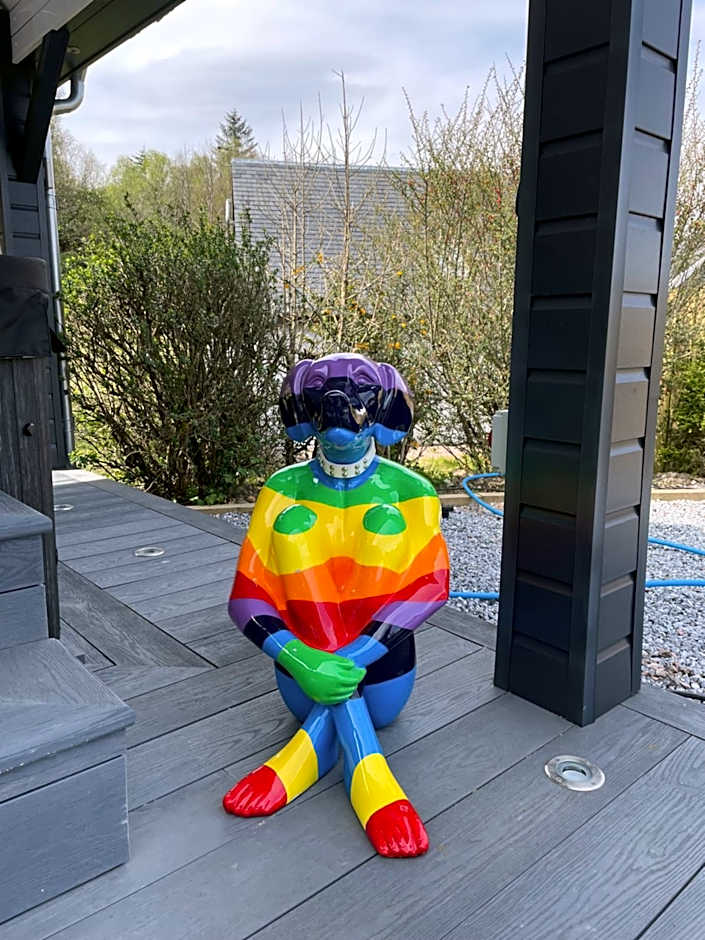 Little Fox Lodge Luxury Hideaway with Hot Tub Glencoe Near Fortwilliam