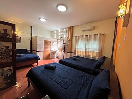 Family with Air Condition Room