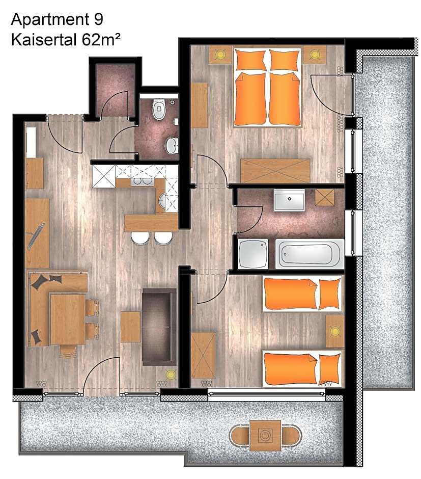 Pension Apartment Hödner