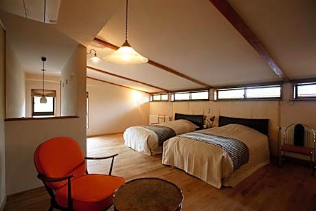 Maisonette with Tatami Area and Open-Air Bath and Balcony - E2
