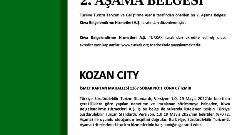 Kozan City Hotel