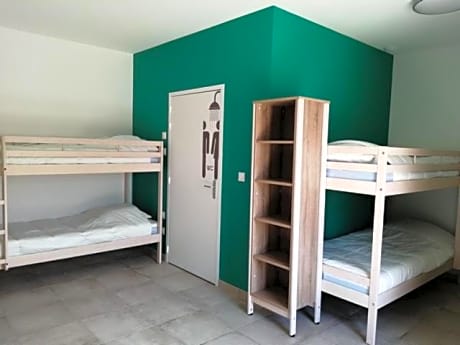 single bed in dormitory