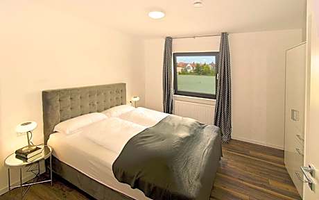 Deluxe One-Bedroom Apartment with Balcony or Terrace