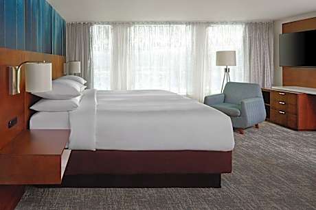 1 Bedroom Bi-level Loft, 1 King, Sofa bed