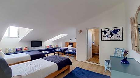 Quadruple Room with Sea View