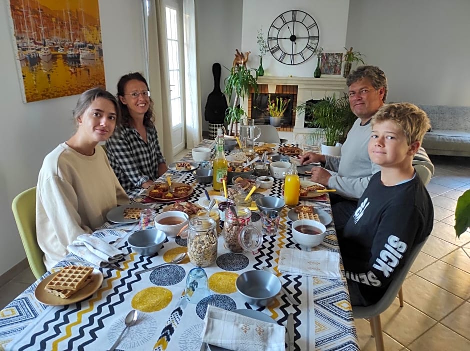 Chambres d'Hôtes et Table d'Hôte Vegan Les Jardins de la Meyne