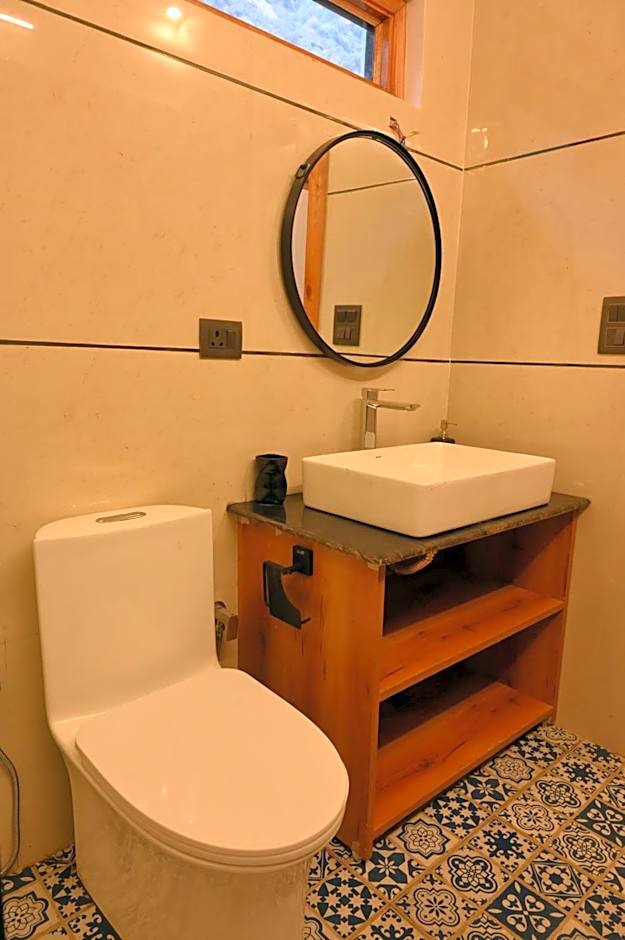 Silver fern by the Hillside