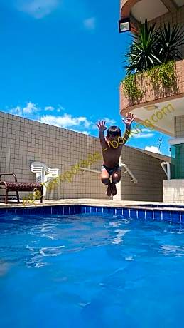 Apê Temporada Praia Grande SP Completo com Piscina, Churrasqueira, Estacionamento