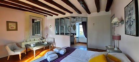 Double-Supérieure-Salle de bain privée extérieure-"Chrysalide"