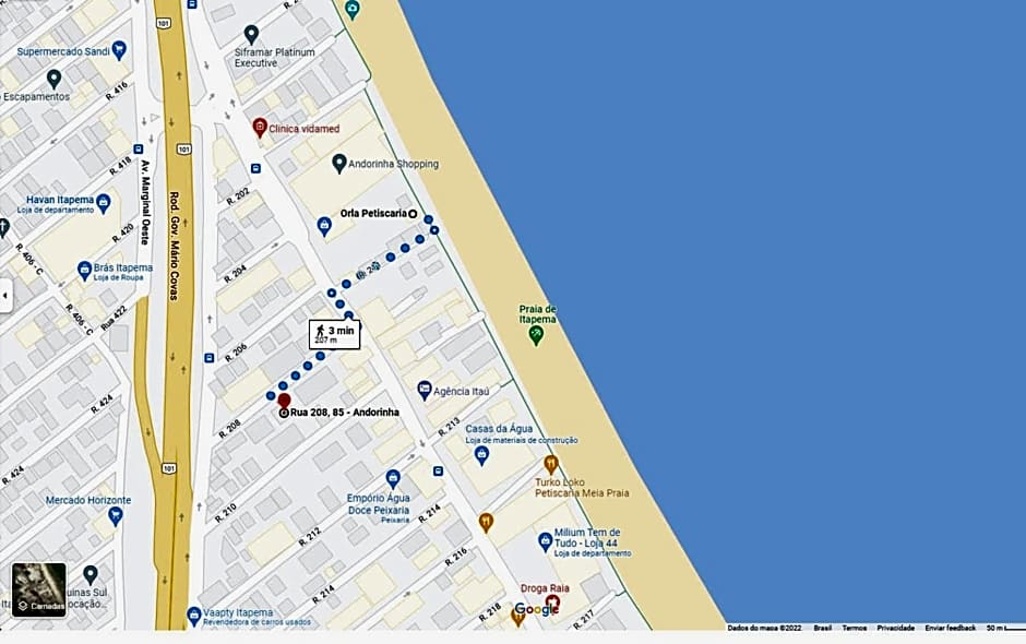 Apartamento 200 metros da praia 03 quartos com ar condicionado - Meia Praia - Itapema