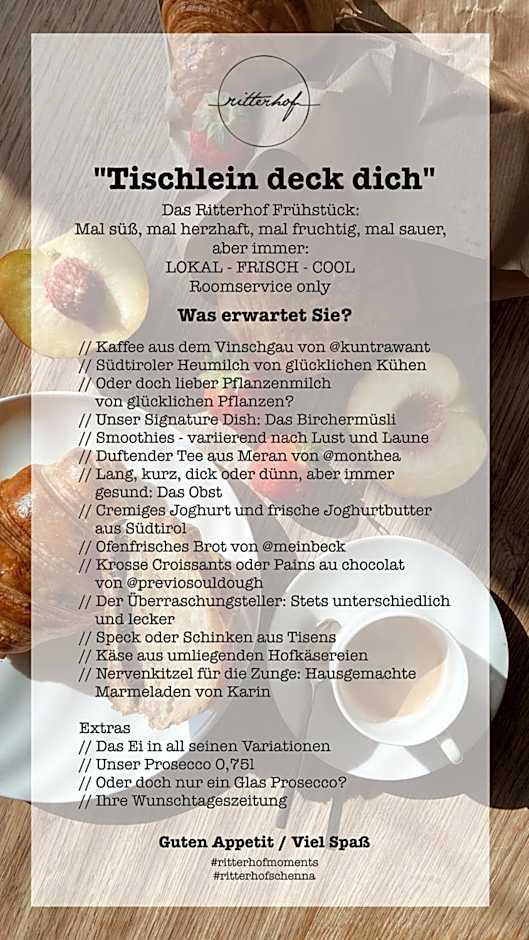 Apartmenthotel Ritterhof Suites & Breakfast