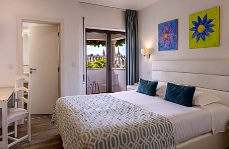 Double Room with Balcony and Monastery View