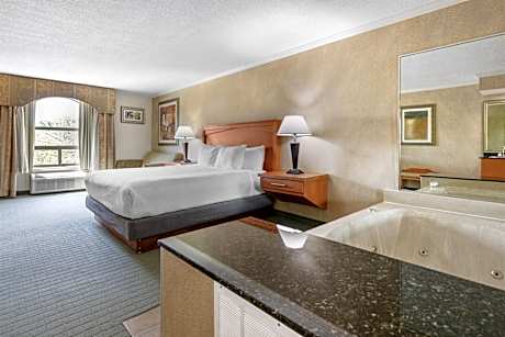 Suite-1 King Bed Non-Smoking Sofabed Whirlpool Work Desk Microwave Fridge Wi-Fi Full Breakfast