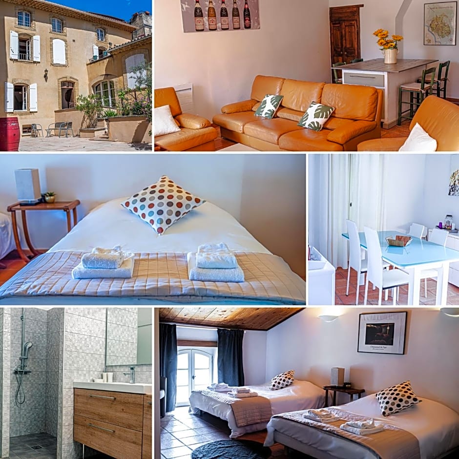 Maison Pegau, 2 chambres au centre de Châteauneuf-du-Pape PEGAU B&B