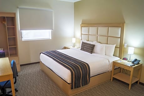 Single king size bed