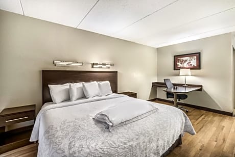 Premium King Room Smoke Free (Upgraded Bedding and Snack Box)