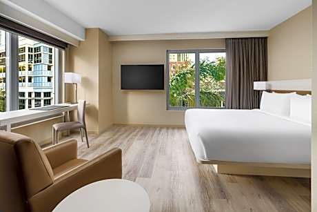 Corner, Suite, 1 King, Sofa bed