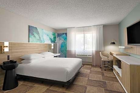 King Room with Mobility/Hearing Access and Roll-In Shower, Non-Smoking