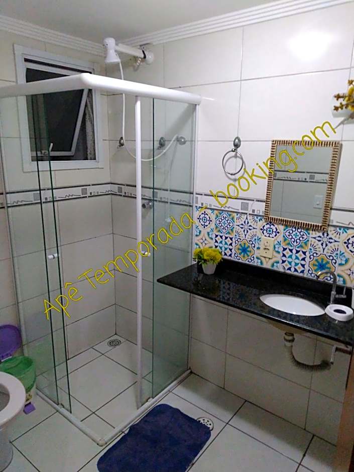 Apê Temporada Praia Grande SP Completo com Piscina, Churrasqueira, Estacionamento