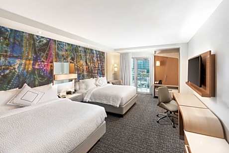 Guest room, 2 Queen, Balcony