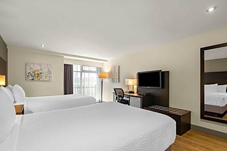 2 Double Beds, Non-Smoking, Pillowtop Mattress, Refrigerator, Coffee Maker, High Speed Internet Acce