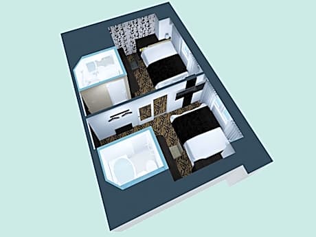 Double Room with Fitness Access - Smoking