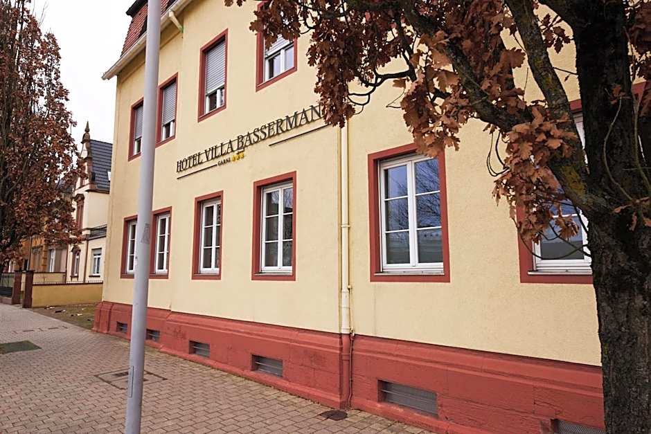 Hotel Villa-Bassermann, stilvoll, 2 Min zum Schloss, schnelles WLAN & Parkplatz
