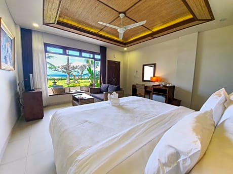 Garden Deluxe Double or Twin Room with Sea View