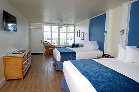 Resort View East Queen Room with Two Queen Beds