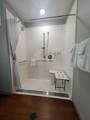 1 King Bed Mobility Accessible Room Roll-In Shower Non-Smoking
