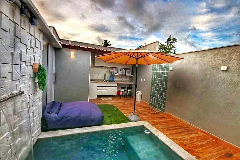 Villa Beija-Flor2: Suíte alexa e piscina privativa