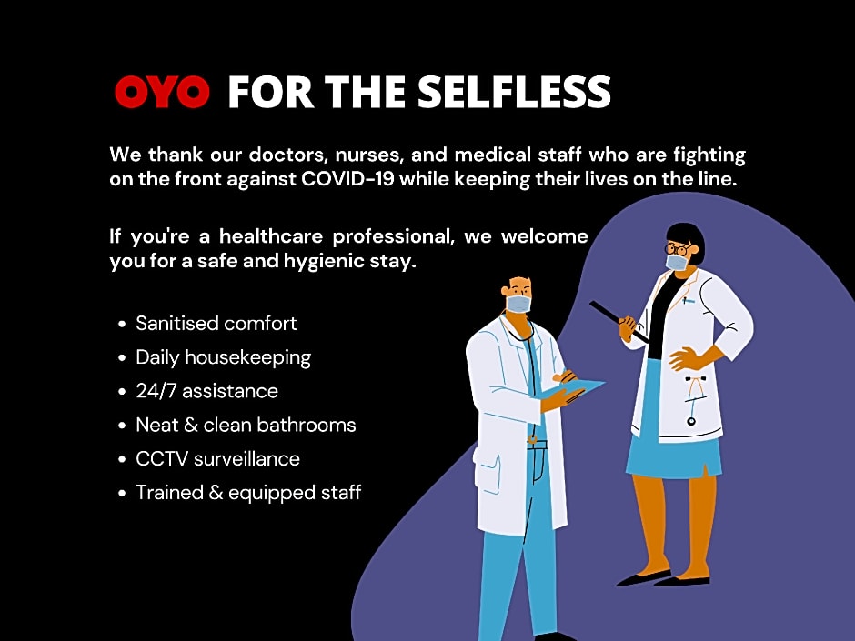 Hotel O Raja Residency Near Snow World