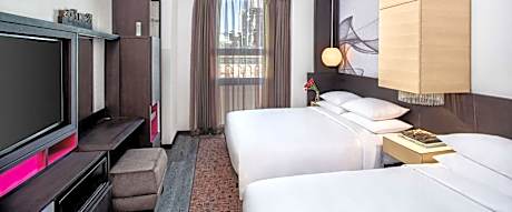 Queen Room with Two Queen Beds and City View