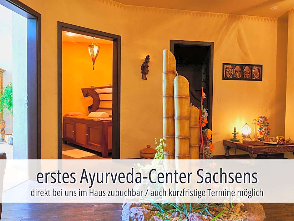 Hotel Am Kurhaus mit erstem Ayurveda Center Sachsens - direkt am Gesundheitsbad ACTINON & Kurpark
