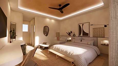 Deluxe Double or Twin Room with Sea View