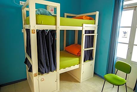 Bed in 4-Bed Mixed Dormitory Room with Private External Bathroom