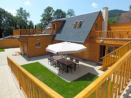 Chalets under Falcon Ridge