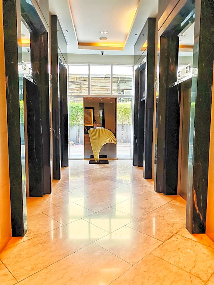 Stylish 1 Bedroom Condo Unit with Perfect Pool View Balcony at Fame Residences