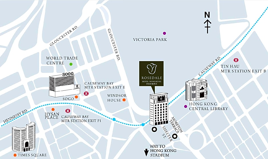 Rosedale Hotel Hong Kong